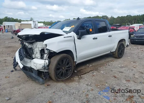 2020 Chevrolet Silverado 1500 2Wd Short Bed Custom z USA, uszkodzony, nr VIN 3GCPWBEH8LG213060